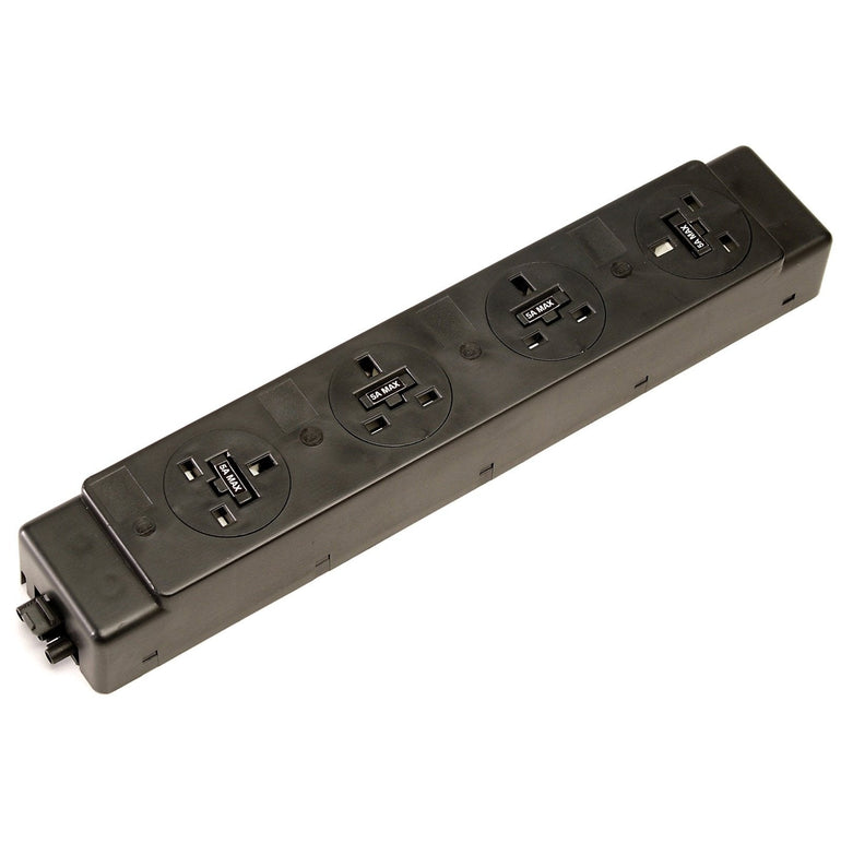 Under desk power bar UK Sockets - Office Products Online