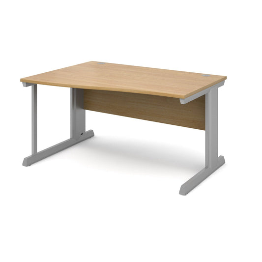 Vivo left hand wave desk - Office Products Online