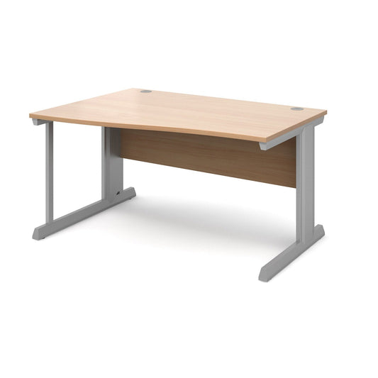 Vivo left hand wave desk - Office Products Online