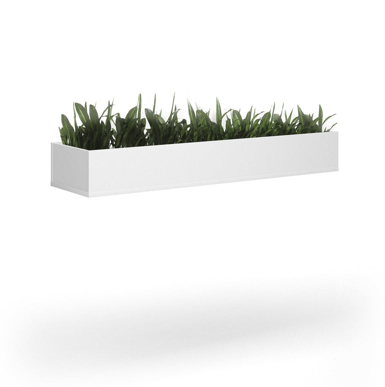 Wooden planter to fit on wooden lockers - Office Products Online