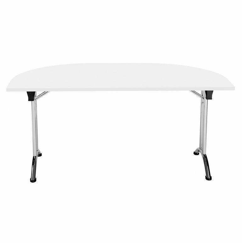 One Union D-End Folding Table