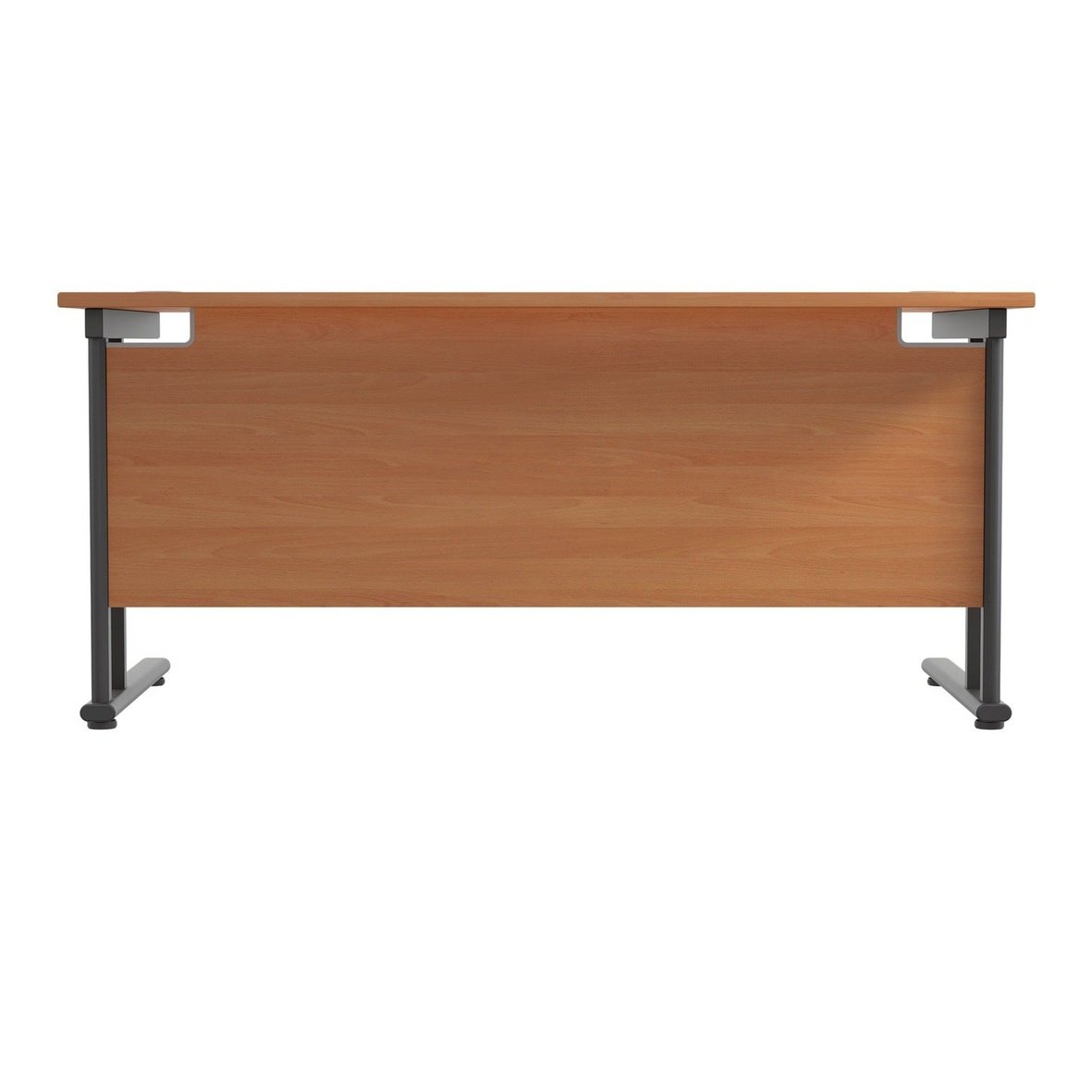 Twin Upright Straight 1600mm Desk