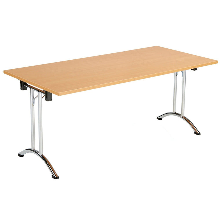 One Union Straight 1600mm Folding Table