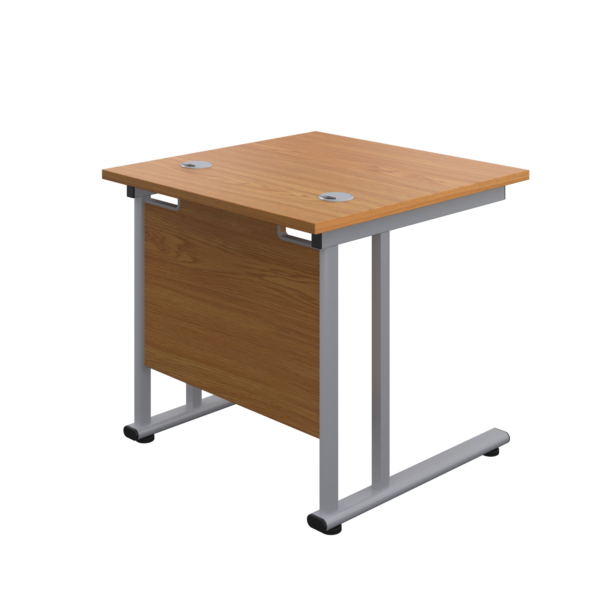 Twin Upright Straight 800mm Desk