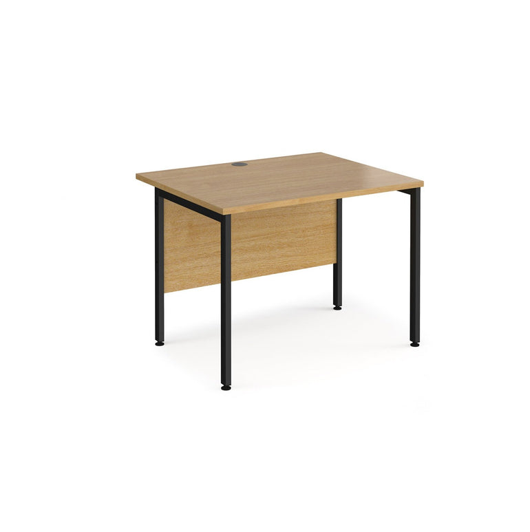 Maestro 25 H-Frame leg straight desk 800 deep - Office Products Online