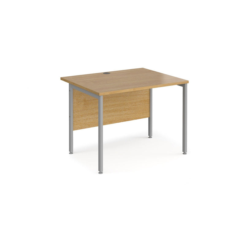 Maestro 25 H-Frame leg straight desk 800 deep - Office Products Online