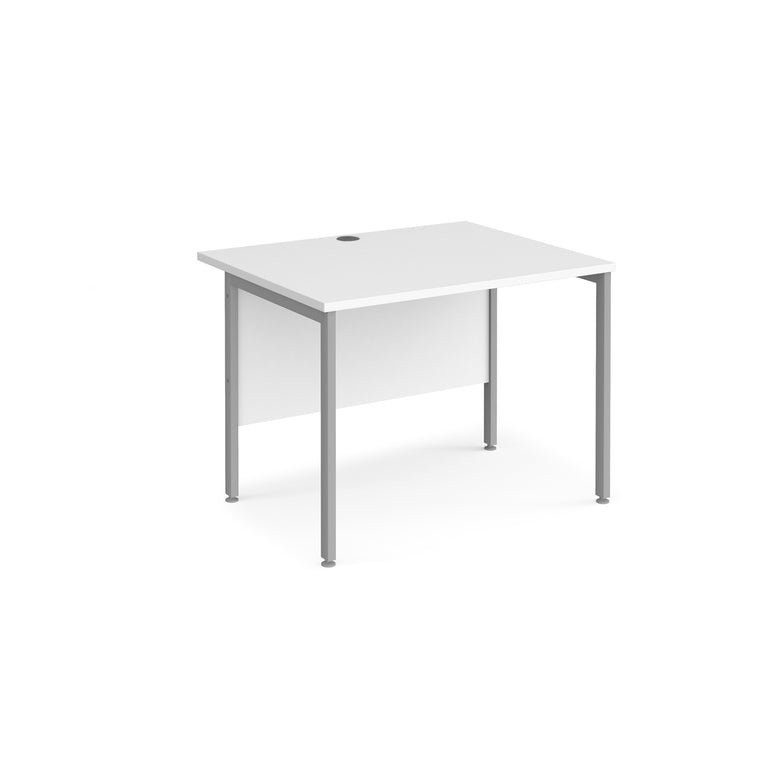 Maestro 25 H-Frame leg straight desk 800 deep - Office Products Online