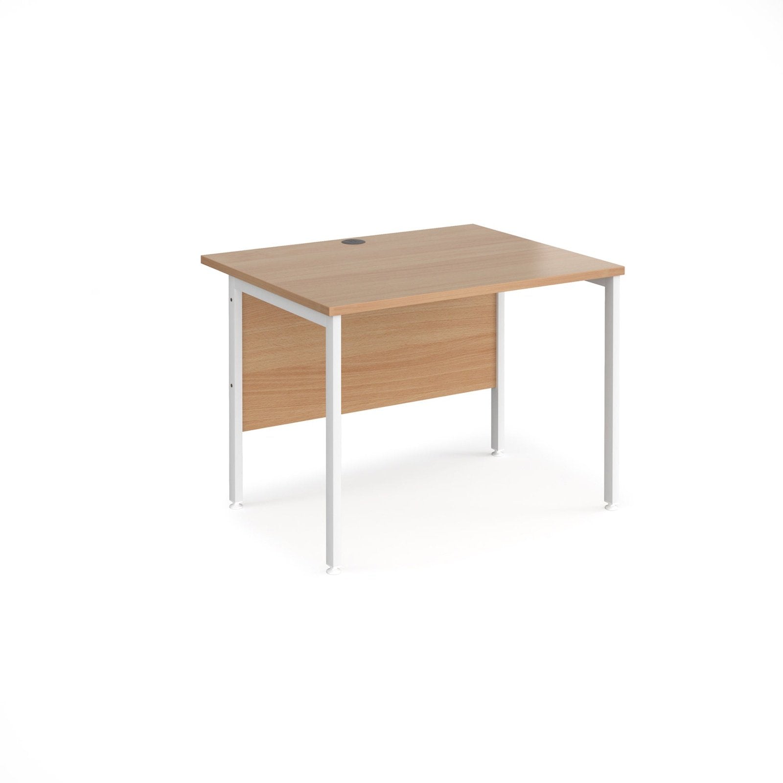 Maestro 25 H-Frame leg straight desk 800 deep - Office Products Online