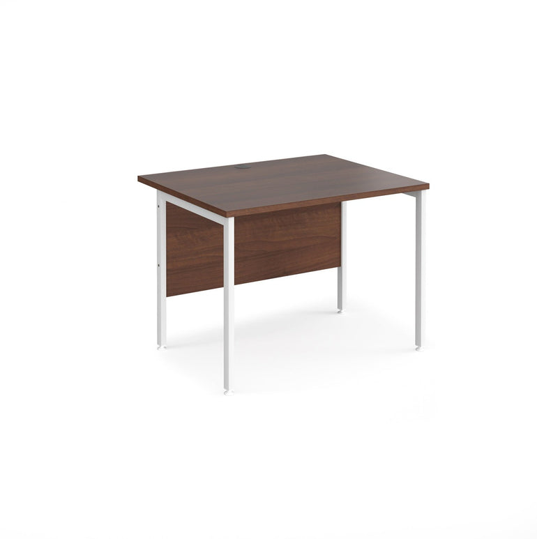 Maestro 25 H-Frame leg straight desk 800 deep - Office Products Online