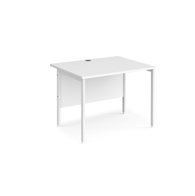 Maestro 25 H-Frame leg straight desk 800 deep - Office Products Online