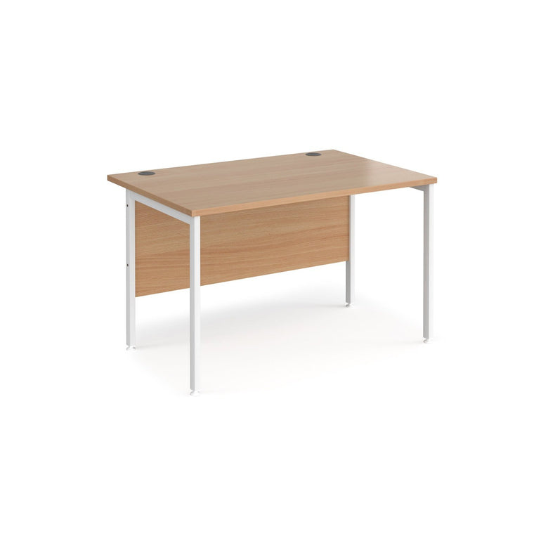 Maestro 25 H-Frame leg straight desk 800 deep - Office Products Online