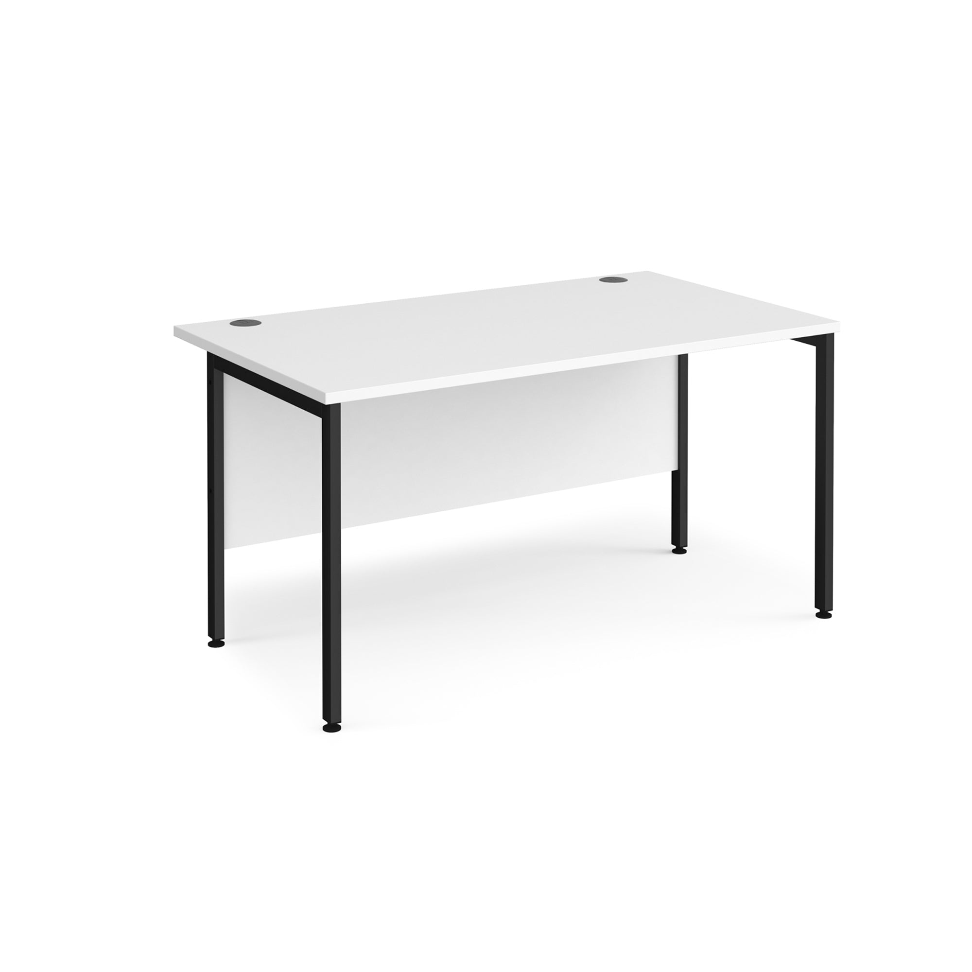 Maestro 25 H-Frame leg straight desk 800 deep - Office Products Online