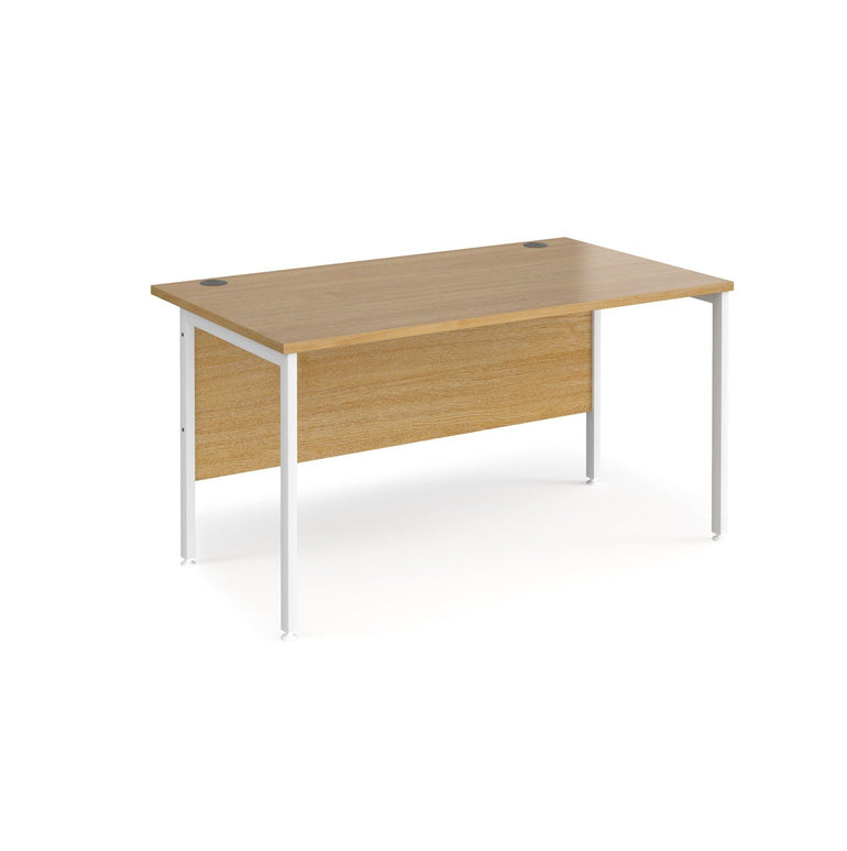 Maestro 25 H-Frame leg straight desk 800 deep - Office Products Online