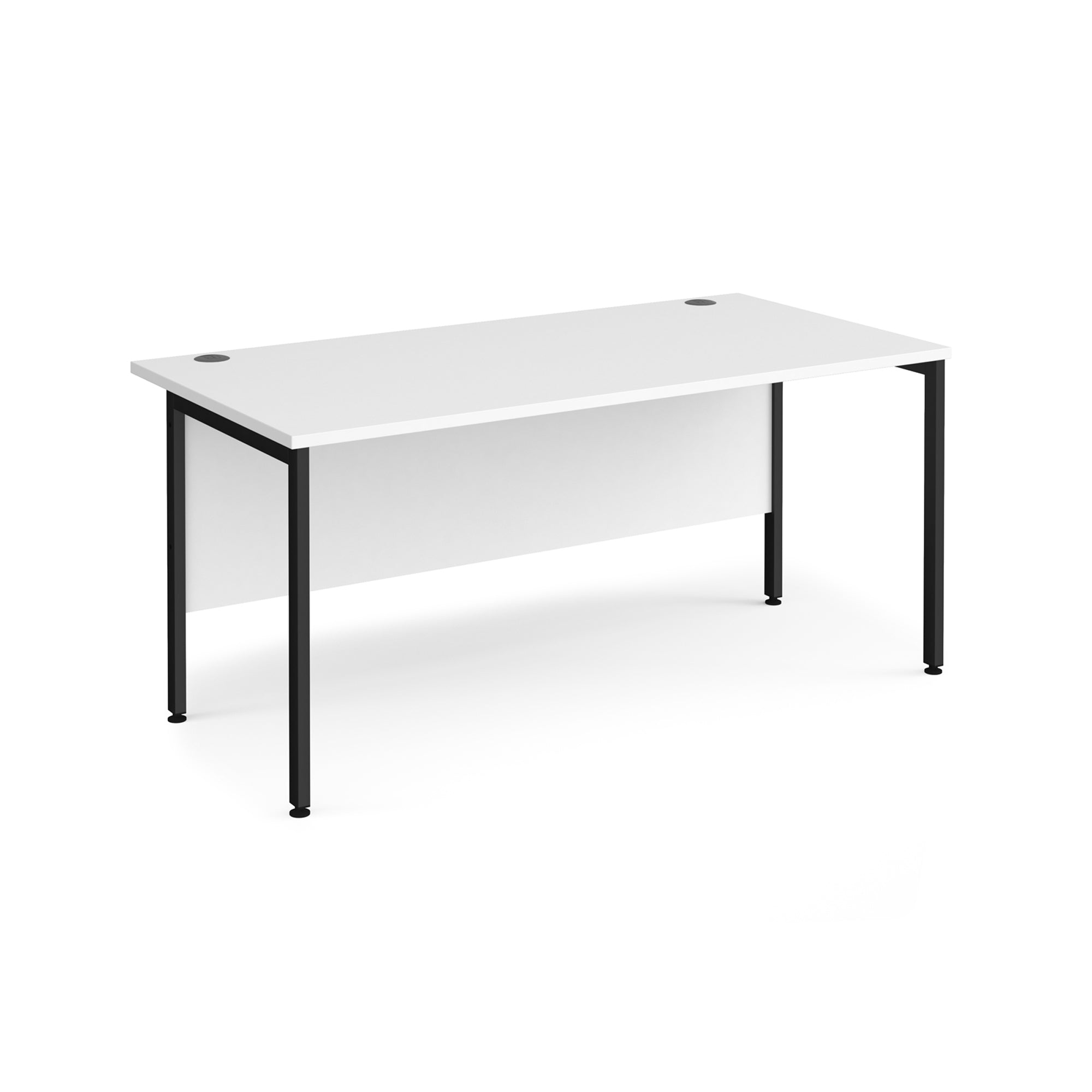 Maestro 25 H-Frame leg straight desk 800 deep - Office Products Online