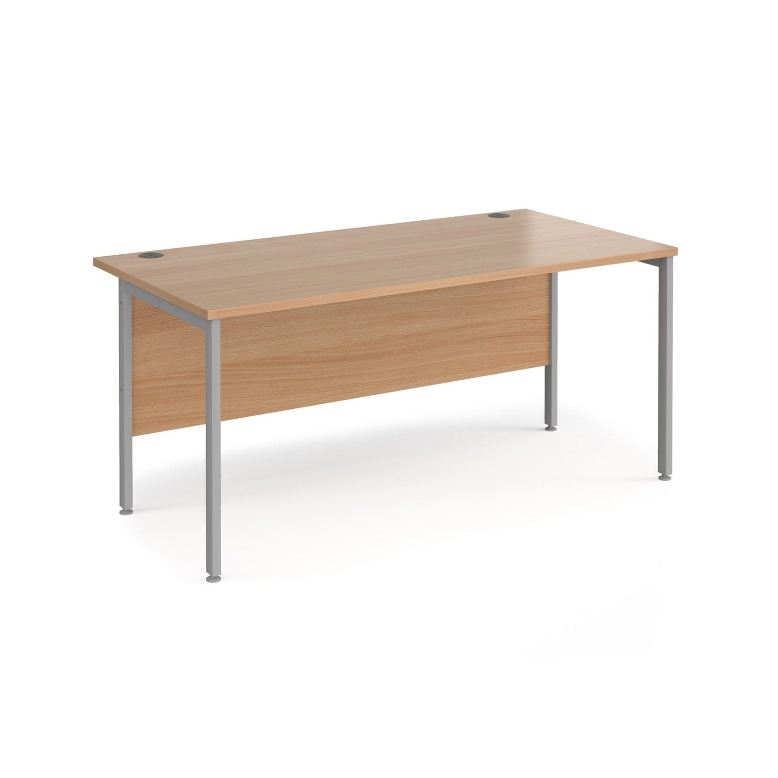 Maestro 25 H-Frame leg straight desk 800 deep - Office Products Online