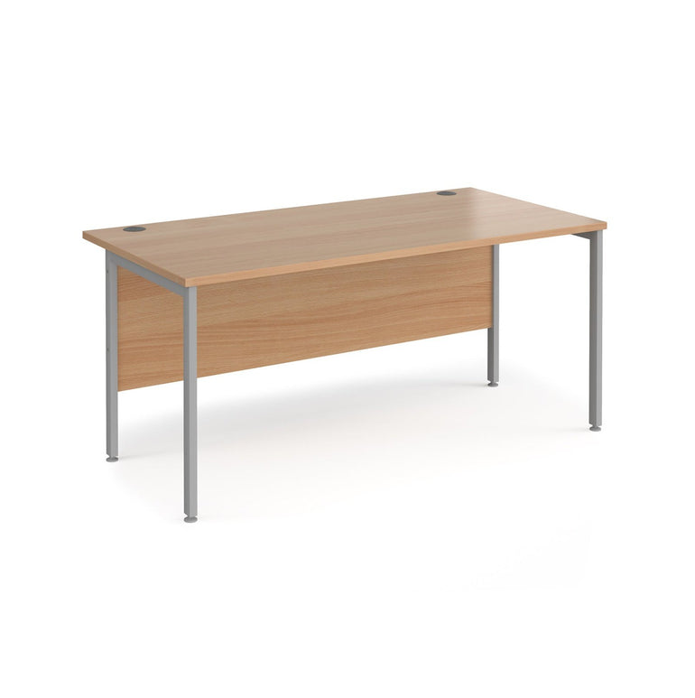 Maestro 25 H-Frame leg straight desk 800 deep - Office Products Online