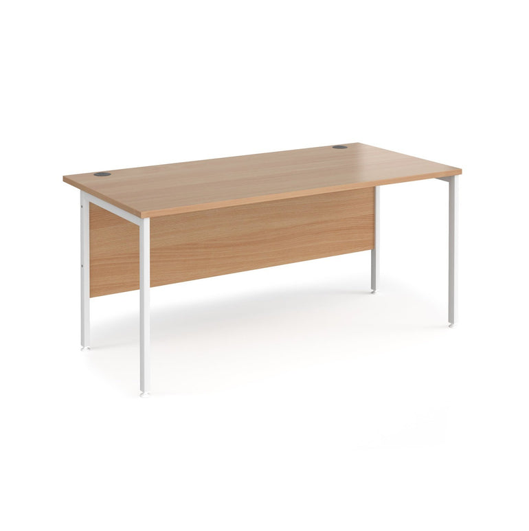 Maestro 25 H-Frame leg straight desk 800 deep - Office Products Online