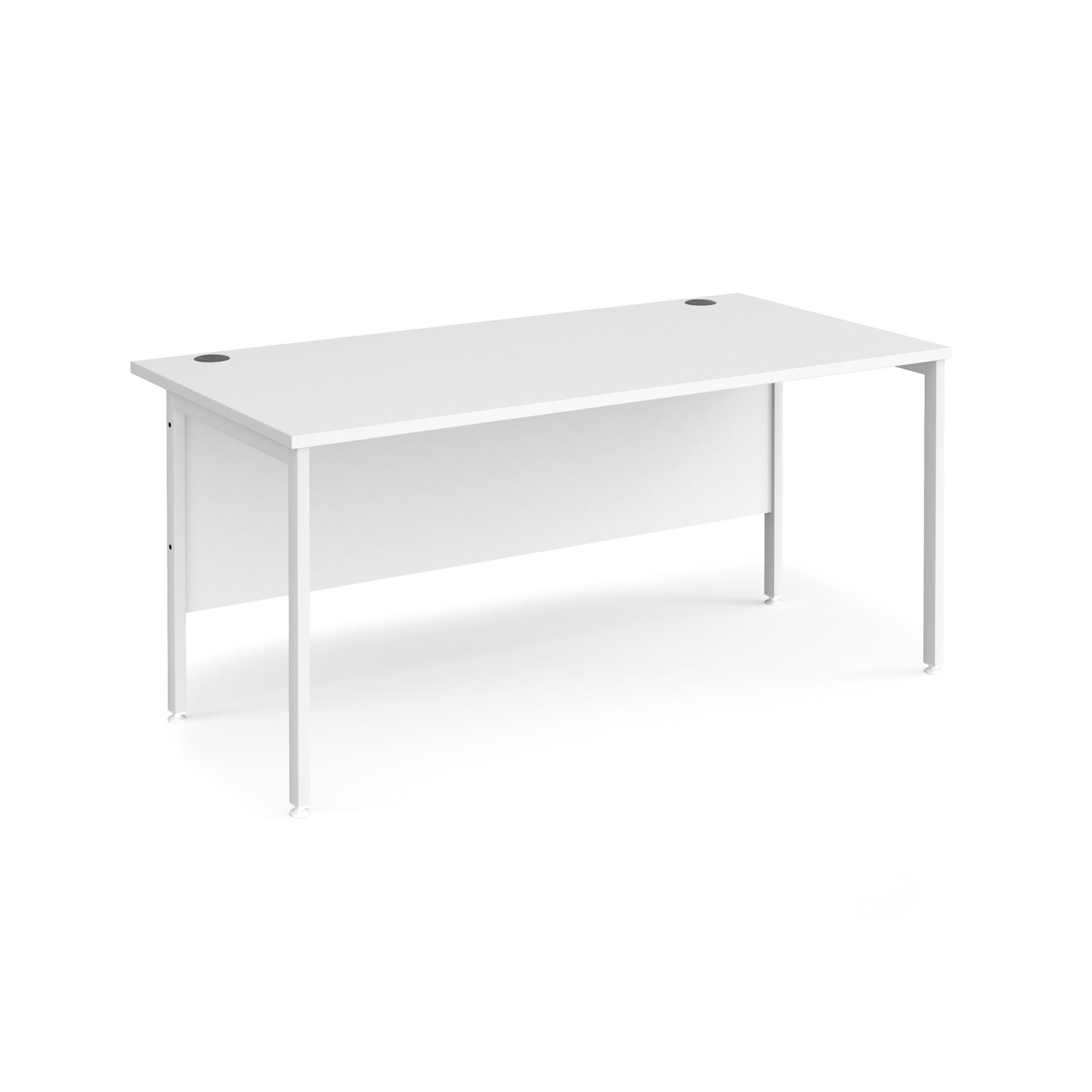 Maestro 25 H-Frame leg straight desk 800 deep - Office Products Online