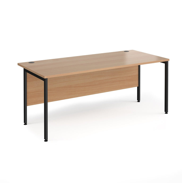 Maestro 25 H-Frame leg straight desk 800 deep - Office Products Online