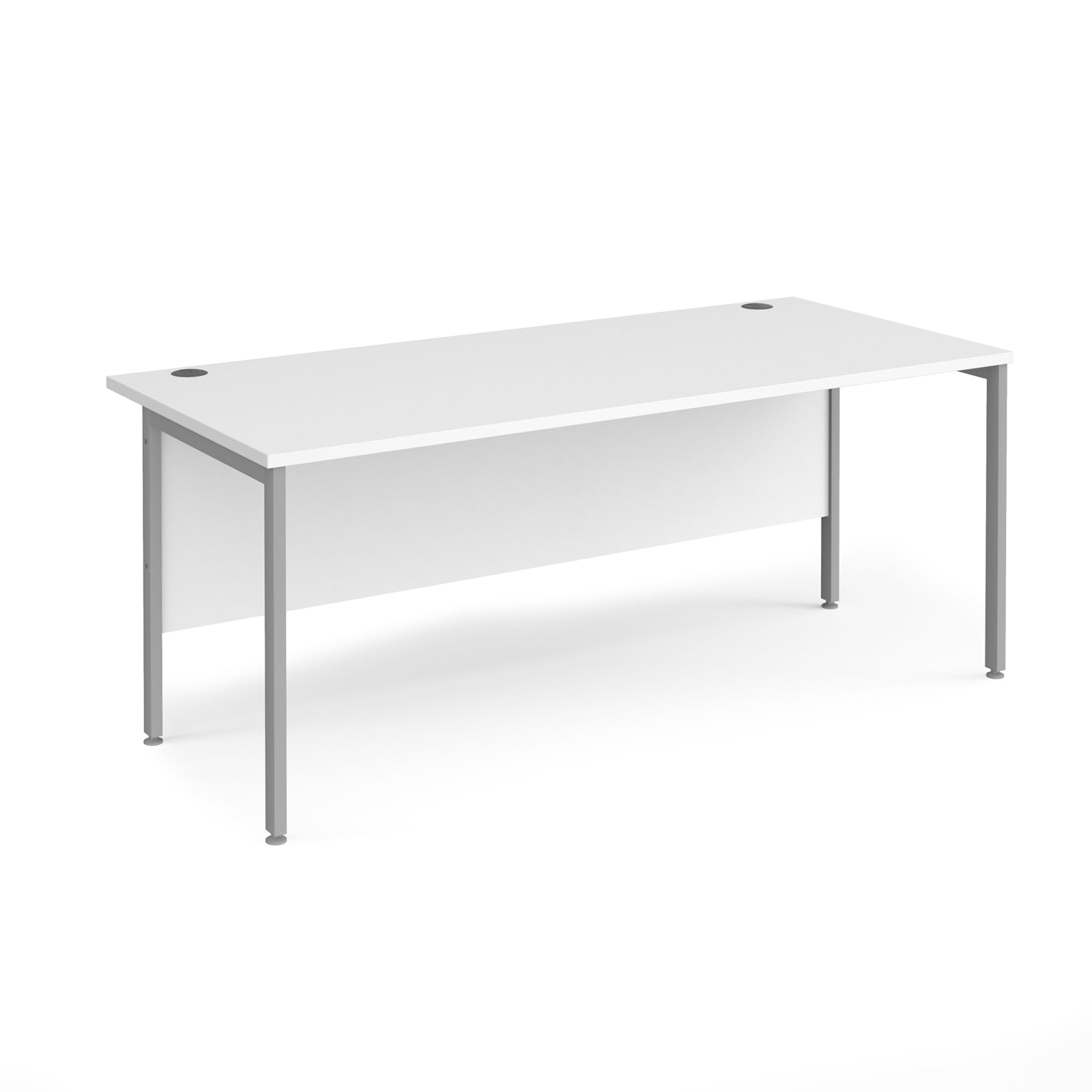 Maestro 25 H-Frame leg straight desk 800 deep - Office Products Online