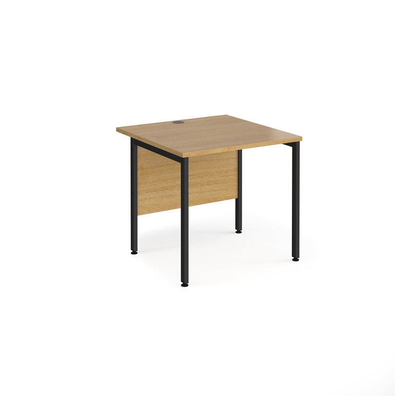 Maestro 25 H-Frame leg straight desk 800 deep - Office Products Online