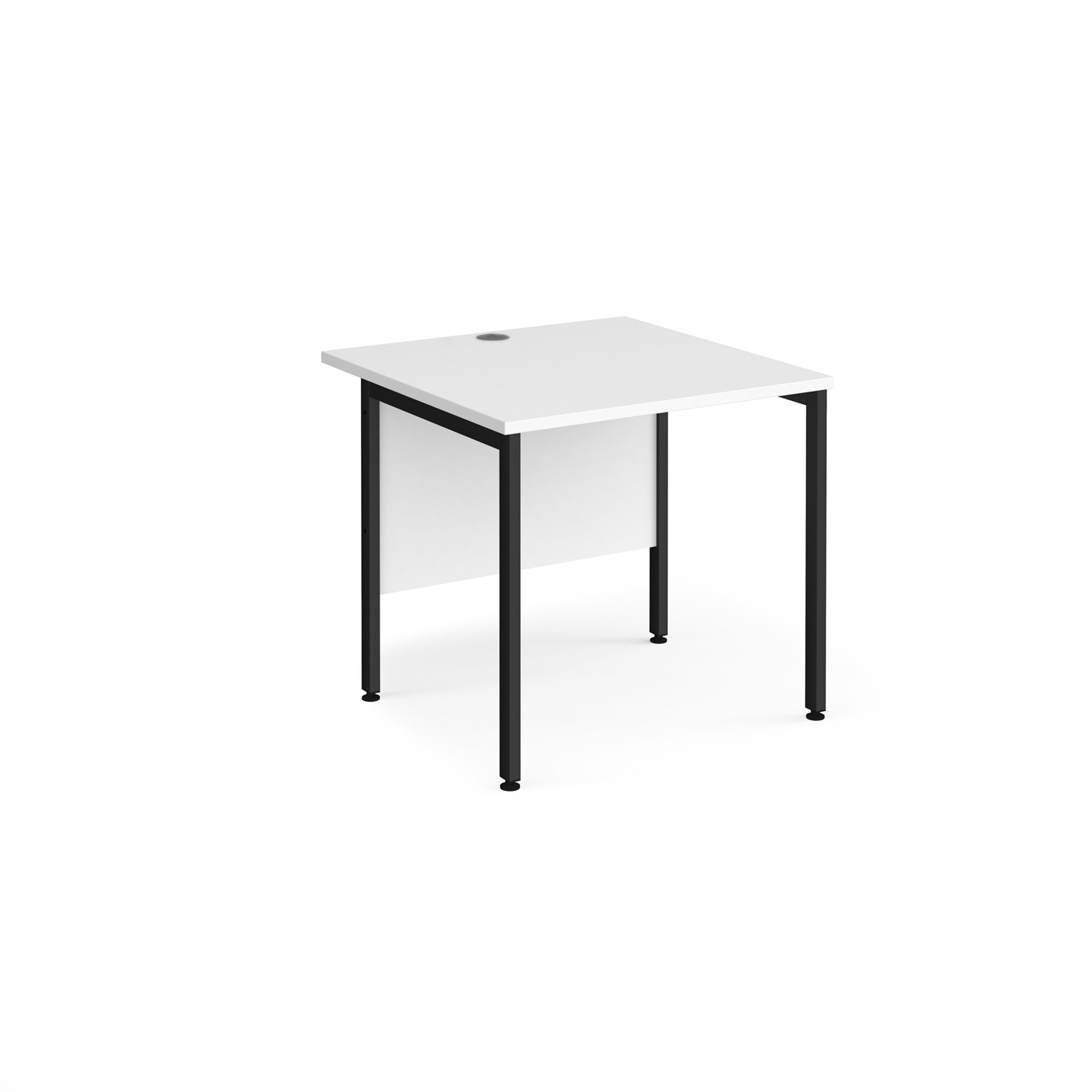 Maestro 25 H-Frame leg straight desk 800 deep - Office Products Online