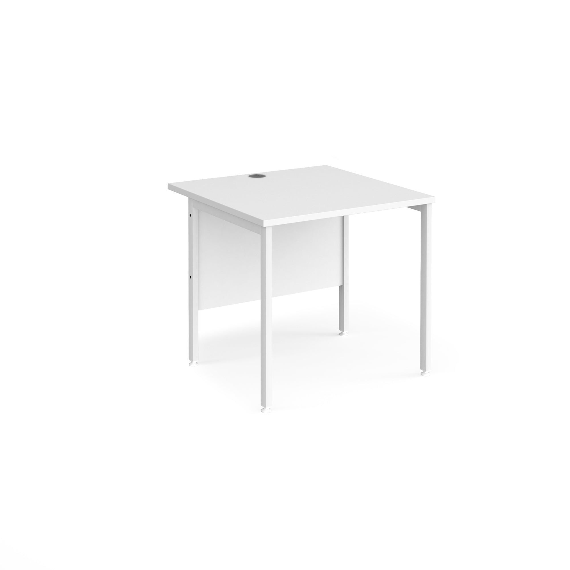 Maestro 25 H-Frame leg straight desk 800 deep - Office Products Online